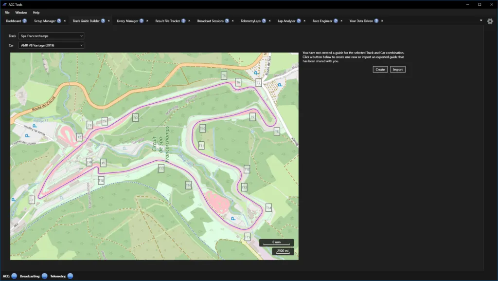 Track Guide Builder